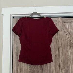 NWT banana republic wine blouse